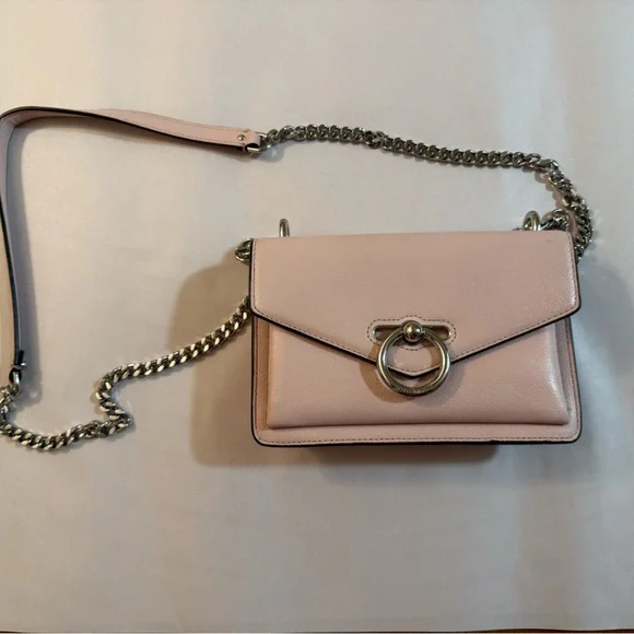 Rebecca Minkoff Blush Crossbody Bag with Chain Strap - Picture 1 of 2